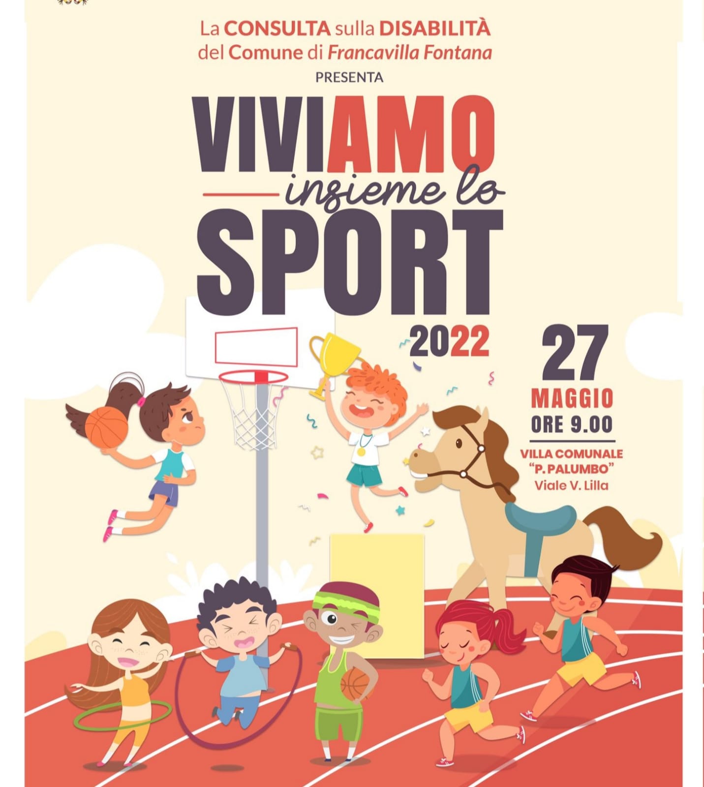 locandina Sport e inclusione