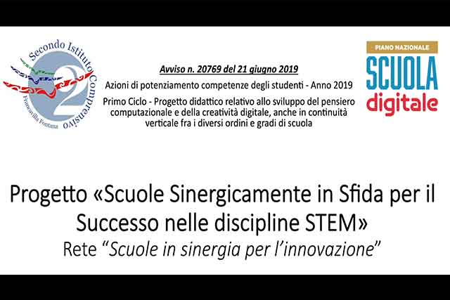 Scuole sinergicamente fineprogetto